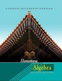 Cover image for Elementary Algebra (Sve) Value Pack (Includes Algebra Review Study & Math Study Skills)