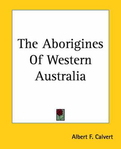 The Aborigines Of Western Australia