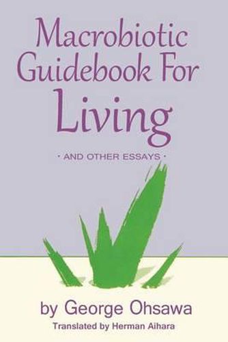 Cover image for Macrobiotic Guidebook for Living