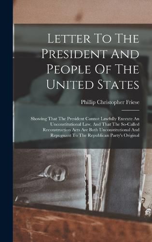 Cover image for Letter To The President And People Of The United States