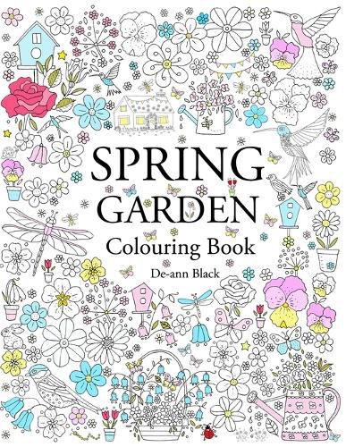 Cover image for Spring Garden: Colouring Book