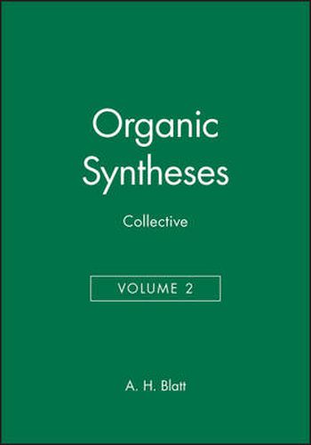 Cover image for Organic Syntheses