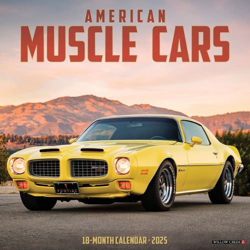Cover image for American Muscle Cars 2026 12 X 12 Wall Calendar