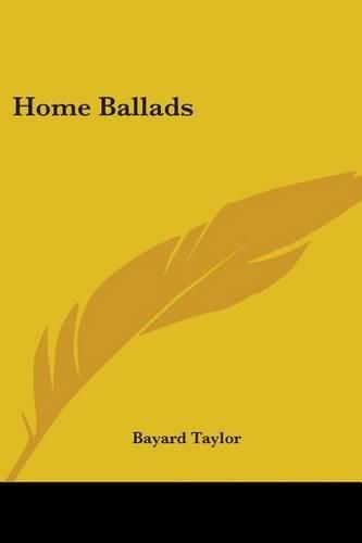 Cover image for Home Ballads