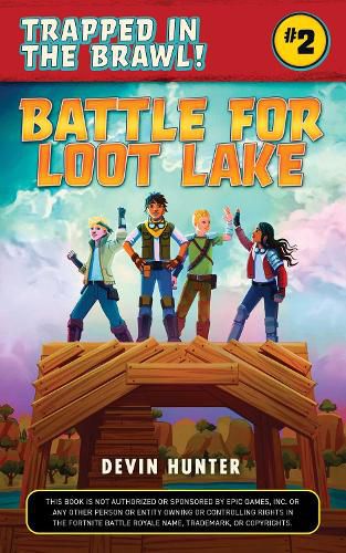 Cover image for Battle for Loot Lake: An Unofficial Novel for Fortnite Fans