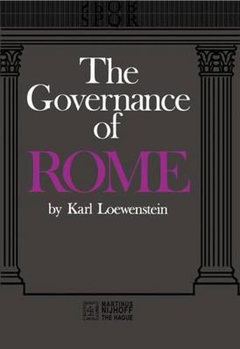 Cover image for The Governance of ROME