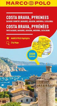 Cover image for Costa Brava Marco Polo Map