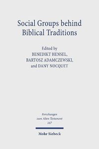 Cover image for Social Groups behind Biblical Traditions