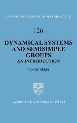 Cover image for Dynamical Systems and Semisimple Groups: An Introduction