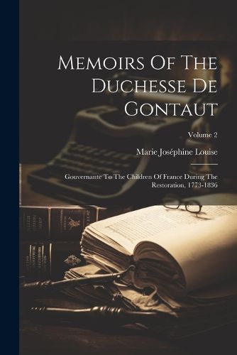 Cover image for Memoirs Of The Duchesse De Gontaut