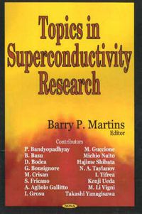 Cover image for Topics in Superconductivity Research