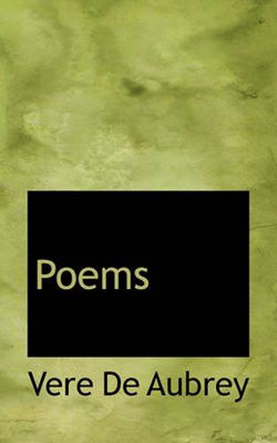 Cover image for Poems