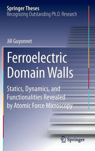 Cover image for Ferroelectric Domain Walls: Statics, Dynamics, and Functionalities Revealed by Atomic Force Microscopy