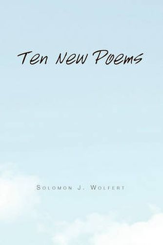 Cover image for Ten New Poems