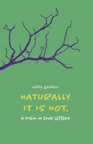 Cover image for Naturally It Is Not