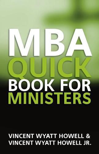 Cover image for MBA Quick Book for Ministers