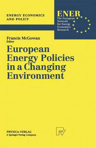 Cover image for European Energy Policies in a Changing Environment