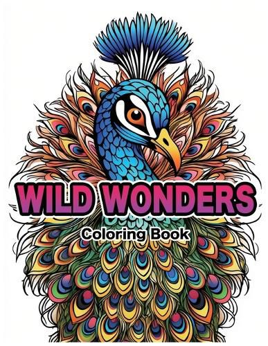 Cover image for Wild Wonders Coloring Book