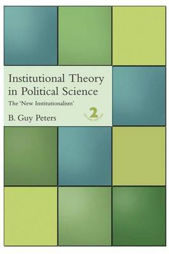 Cover image for Institutional Theory in Political Science: 2nd Edition