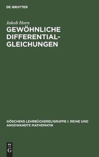 Cover image for Gewoehnliche Differentialgleichungen