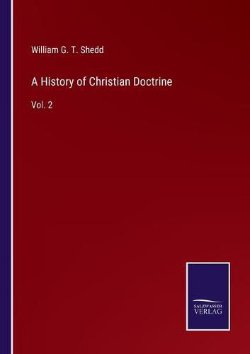 Cover image for A History of Christian Doctrine: Vol. 2