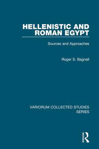 Cover image for Hellenistic and Roman Egypt: Sources and Approaches