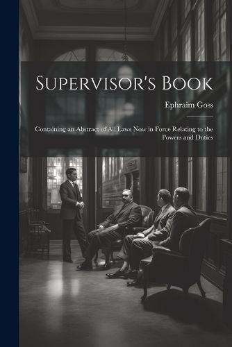 Cover image for Supervisor's Book