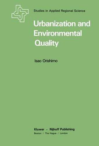 Cover image for Urbanization and Environmental Quality