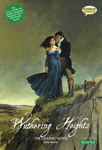 Cover image for Wuthering Heights the Graphic Novel Quick Text