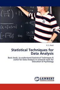 Cover image for Statistical Techniques for Data Analysis