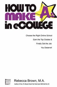 Cover image for How To Make As in ECollege