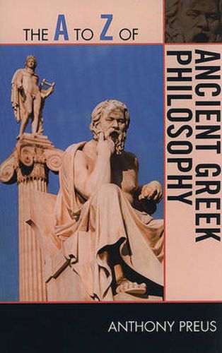 Cover image for The A to Z of Ancient Greek Philosophy