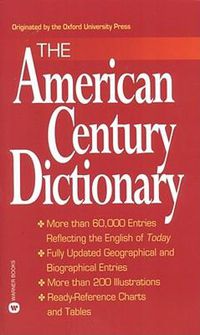 Cover image for The American Century Dictionary