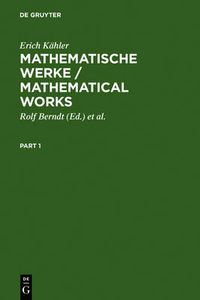 Cover image for Mathematische Werke / Mathematical Works