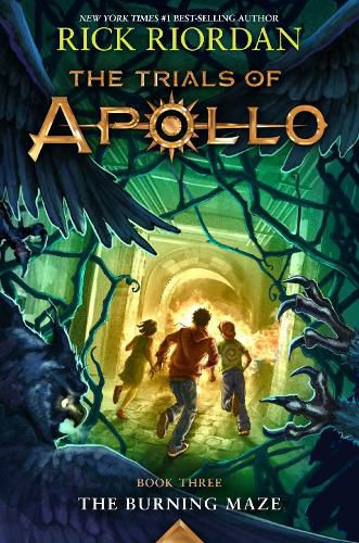 Cover image for The Trials of Apollo: The Burning Maze