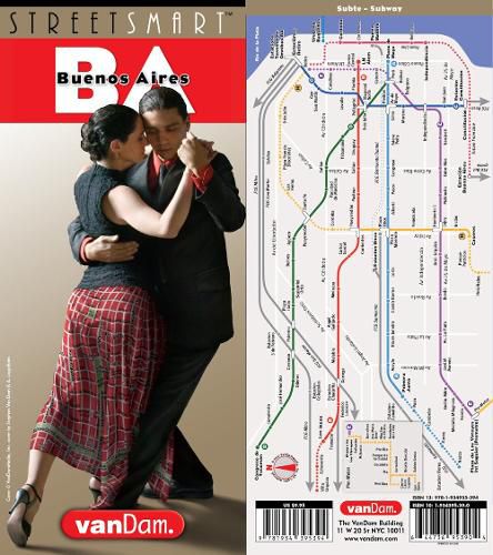 Cover image for StreetSmart Buenos Aires Map by VanDam