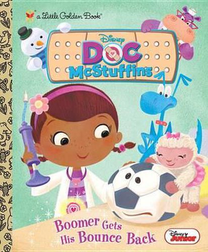 Cover image for Boomer Gets His Bounce Back (Disney Junior: Doc McStuffins)