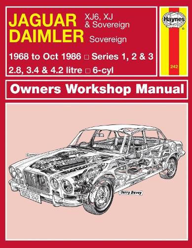 Cover image for Jaguar XJ6, XJ & Sovereign