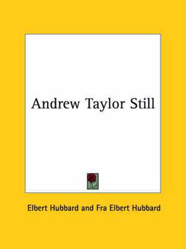 Cover image for Andrew Taylor Still