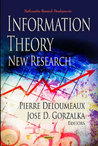 Cover image for Information Theory: New Research