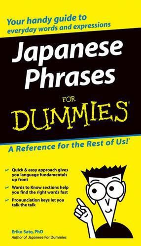 Cover image for Japanese Phrases For Dummies