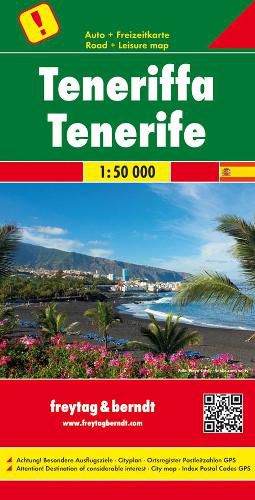 Cover image for Tenerife Road Map 1:50 000
