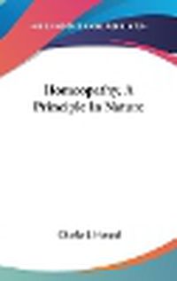 Cover image for Homeopathy, a Principle in Nature