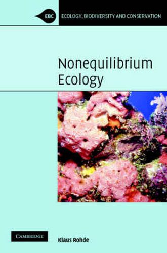 Cover image for Nonequilibrium Ecology