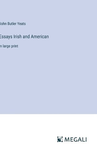 Cover image for Essays Irish and American