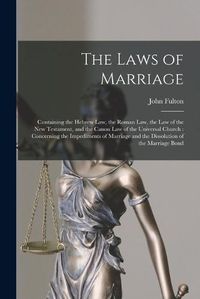 Cover image for The Laws of Marriage