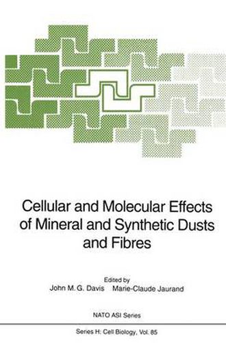 Cover image for Cellular and Molecular Effects of Mineral and Synthetic Dusts and Fibres