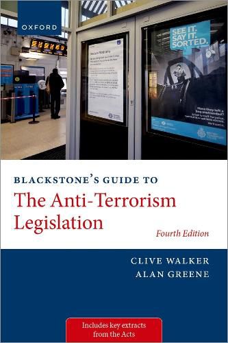 Cover image for Blackstone's Guide to the Anti-Terrorism Legislation
