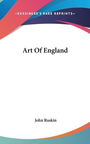 Cover image for Art of England