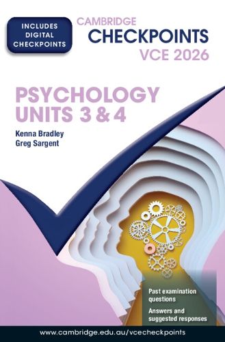 Cover image for Cambridge Checkpoints VCE Psychology Units 3&4 2026